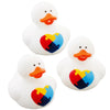 Fun Express - Autism Awareness Rubber Duckies - Toys - Character Toys - Rubber Duckies - 12 Pieces