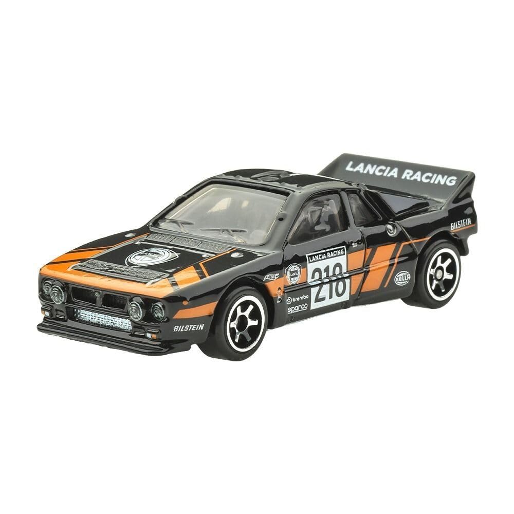 Hot Wheels Silver Series Rally Racers Lancia Rally/Rallye 037 [Black] 5/5, 1:64 Scale Diecast Toy Vehicle