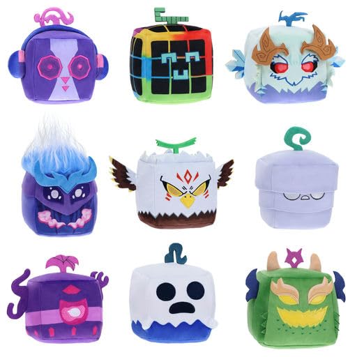 Blox Fruits - Collectible Mystery Plush 2-Pack (4” Tall, Series 3) [Includes DLC]