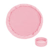 TRENDBOX Ball Pit Cover 35.4 x 11.8 inch, Light Pink, For Kids, Includes Bottom & Wall Cover
