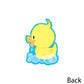 Big Dot of Happiness Ducky Duck - Decorations DIY Baby Shower or Birthday Party Essentials - Set of 20
