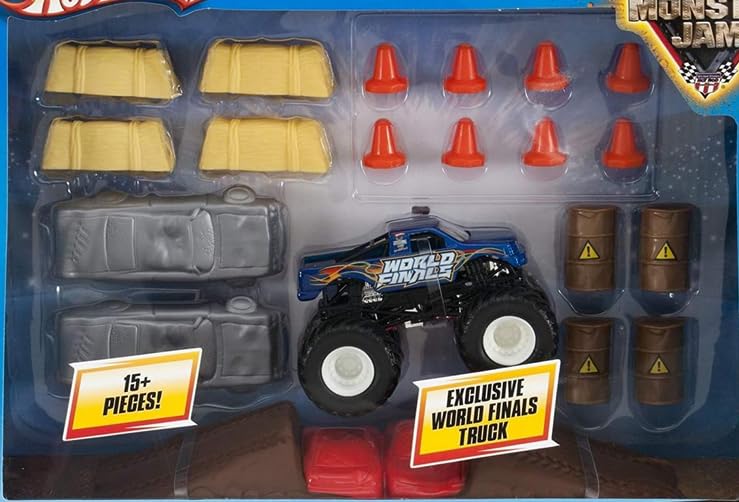 Hot Wheels Monster Jam World Finals Crash Pack