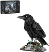 Aetheria Raven Bird Animal Building Set 357 Pieces Animals Bird Bricks Home Office Decor Art Ornament, Creative Construction Collectors & Enthusiasts