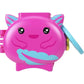 Polly Pocket Collectible Axolotl Pet Compact Playset for Girls Ages 4 and Up
