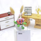 Dollhouse Decoration Plant Pots Miniature Green Potted Bonsai Models Decor,1:12 Miniature Plant