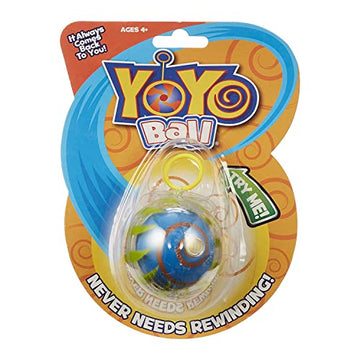 Yoyo Ball Automatic Return Yoyo, Assorted Colors and Patterns, Never Needs rewinding, New Twist on Old Fun, Enhances Motor Skills and Hand-Eye