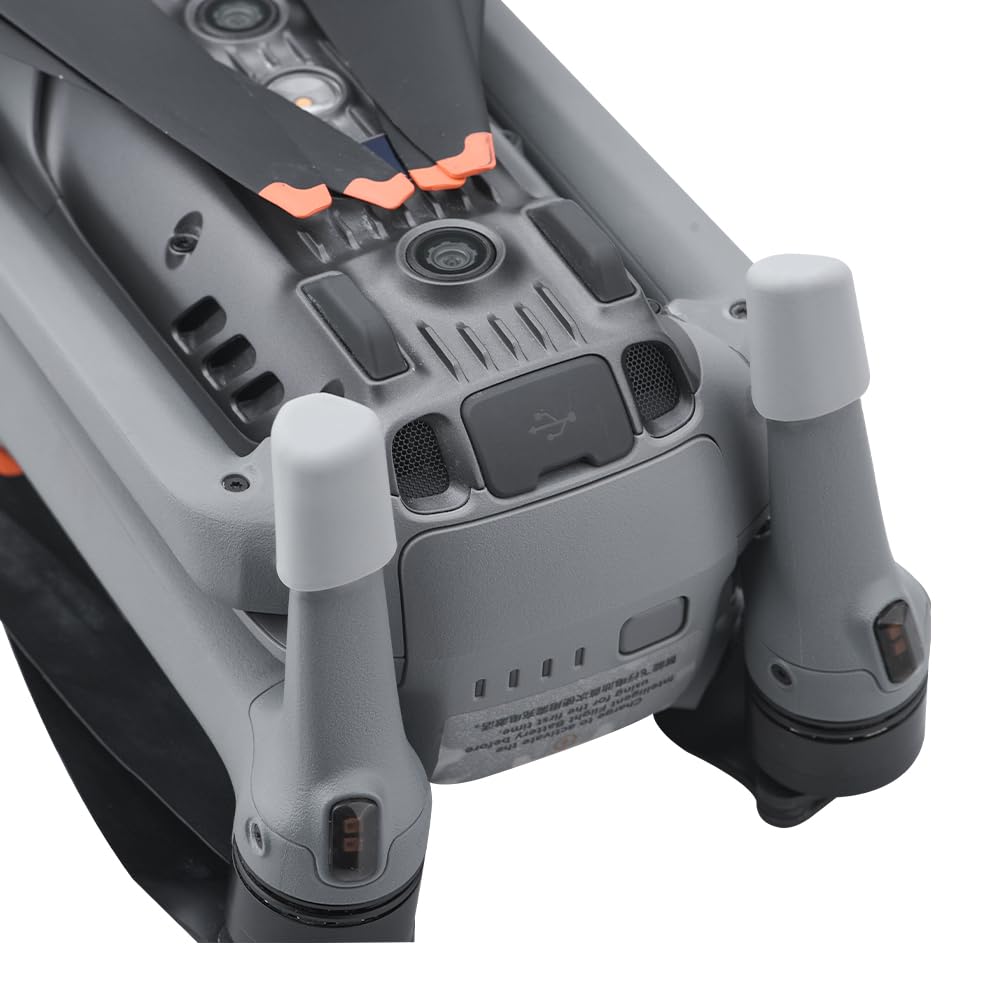 CAPART Landing Gear Mats for DJI Air 3 / 3S, Landing Legs Wear-Proof Dust-Proof Feet Caps