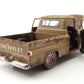 Motormax 1958 Apache Fleetside Pickup Brown (Rusted) Weathered Treasures Series 1/24 Diecast Model Car 79072BRN