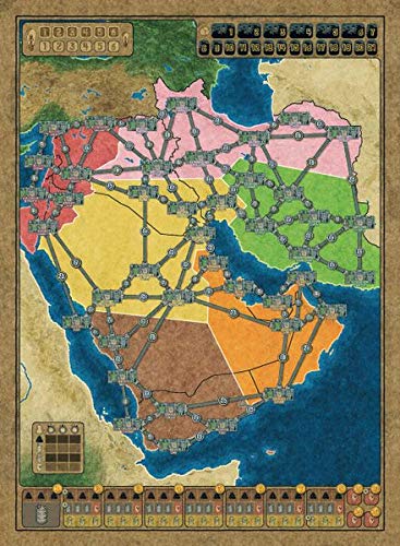 Rio Grande Games Power Grid Middle East South Africa Expansion Strategy Board Game