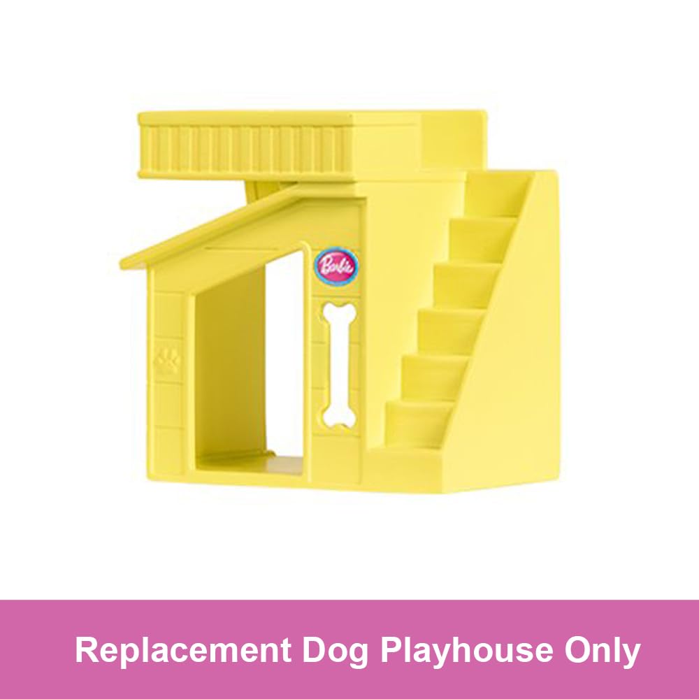 Replacement Part for Barbie Doll Dreamhouse Doll House Playset HMX10 - Replacement Yellow Dog Playhouse