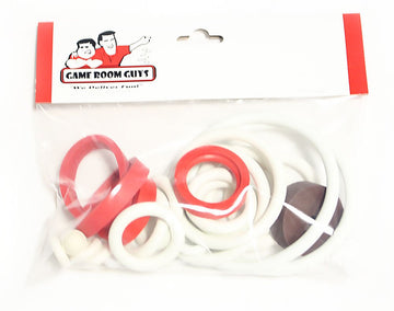 Gottlieb Jungle Princess Pinball White Rubber Ring Kit