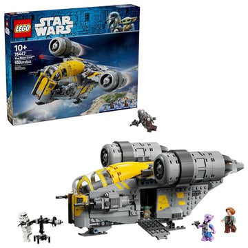 LEGO Star Wars: The Mandalorian and Grogu The Razor Crest Building Toy - Build and Display Set for Boys & Girls, Ages 10+ - Star Wars Gifts