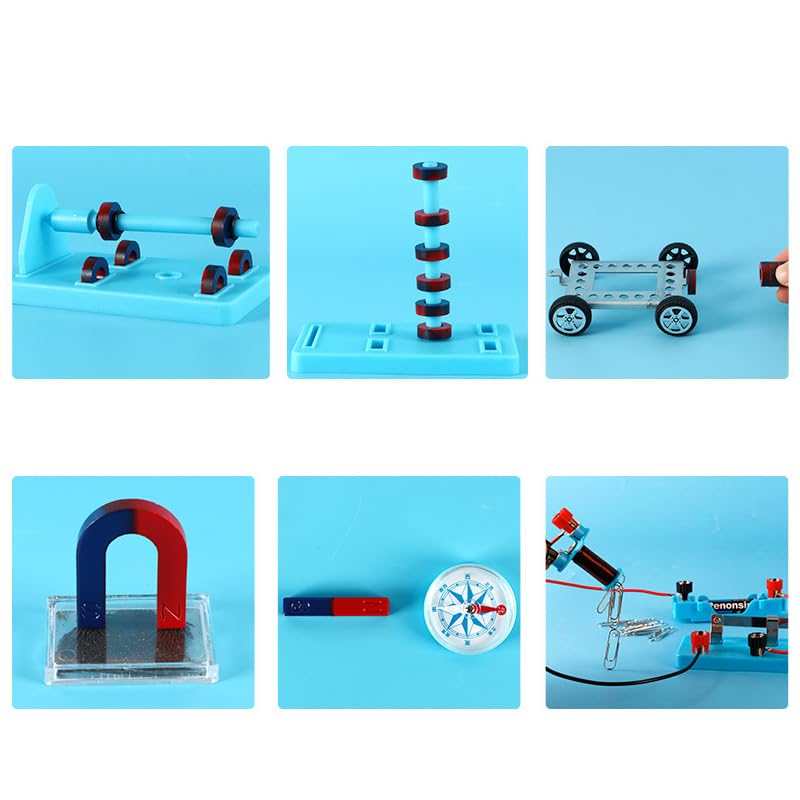 Magnets for Kids Science Kit, STEM Physics Experiment School Lab Tools