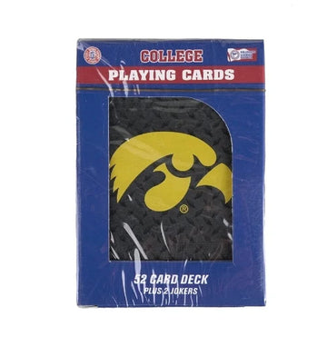 NCAA Iowa Hawkeyes Playing CardsDiamond Plate Playing Cards, Team Colors, One Size