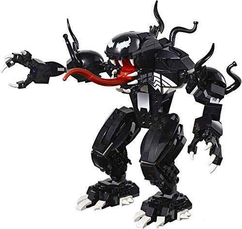 LEGO Super Heroes Marvel Spider Mech Vs. Venom 76115 Action Toy Building Kit with Web Shooter and Gripping Toy Claw Includes Spider-Man Minifigures