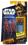 Hasbro Battle Droid Two-Pack, Red (2010 Blue Card SL20 - CW Membership)