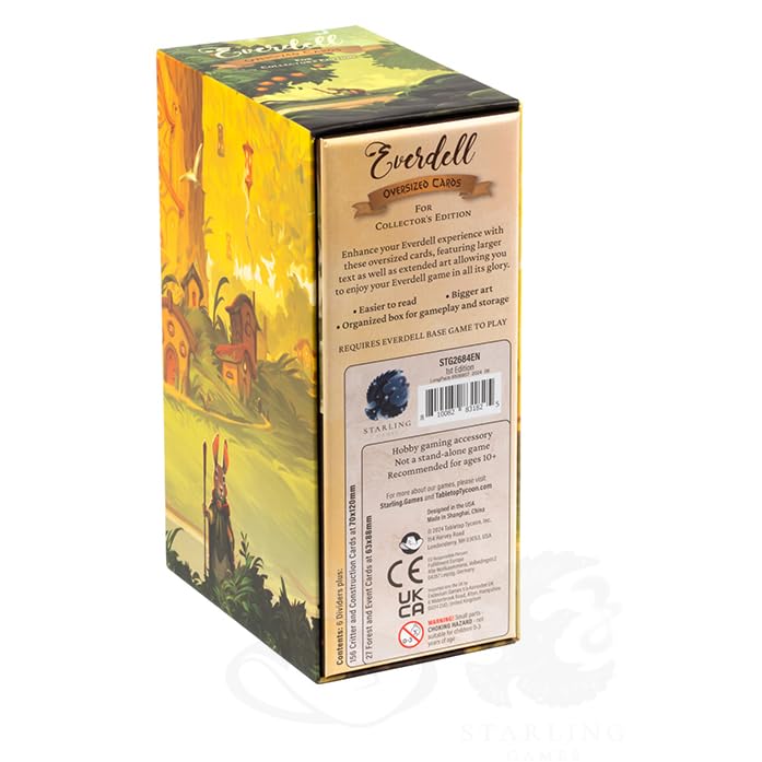 Starling Games Everdell Oversized Expansion Cards, Extended Art Tarot-Sized