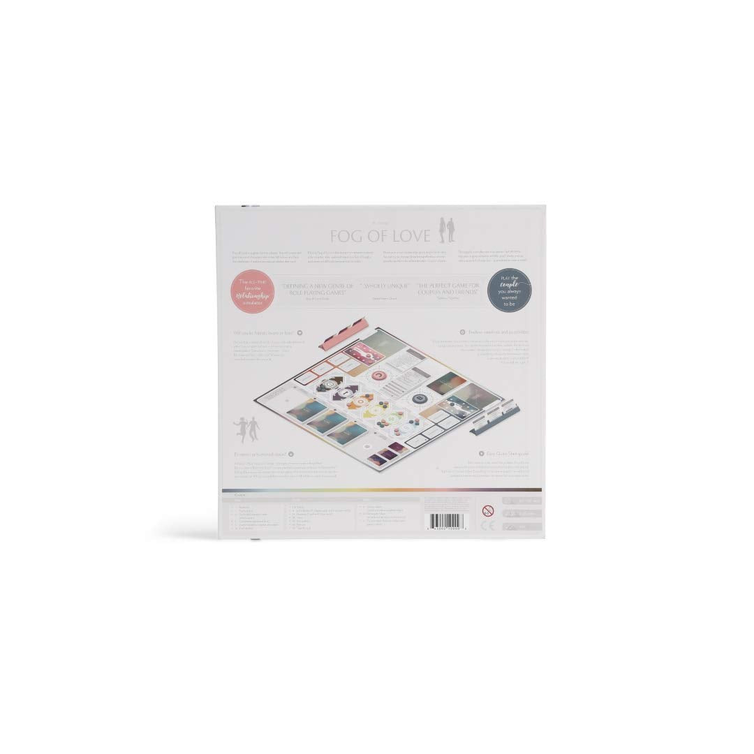 Hush Hush Projects Fog of Love Board Game Male-Female Cover Multicolor