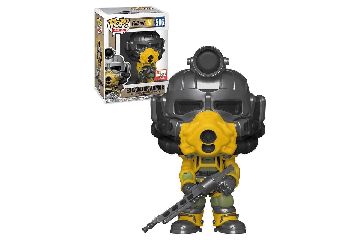 Funko POP! Games: Fallout 76 - Excavator Armor #506 - E3 2019 Exclusive