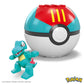 MEGA Pokemon Totodile Building Set with 30 Compatible Bricks and Pieces and Poke Ball, Toy Gift Set for Ages 6 and up