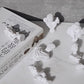 AirAds Dollhouse Miniature Statue Resin Bust White Sculpture of Lucius Junius Brutus Roman Politician Historical Figure Dollhouse Accessories