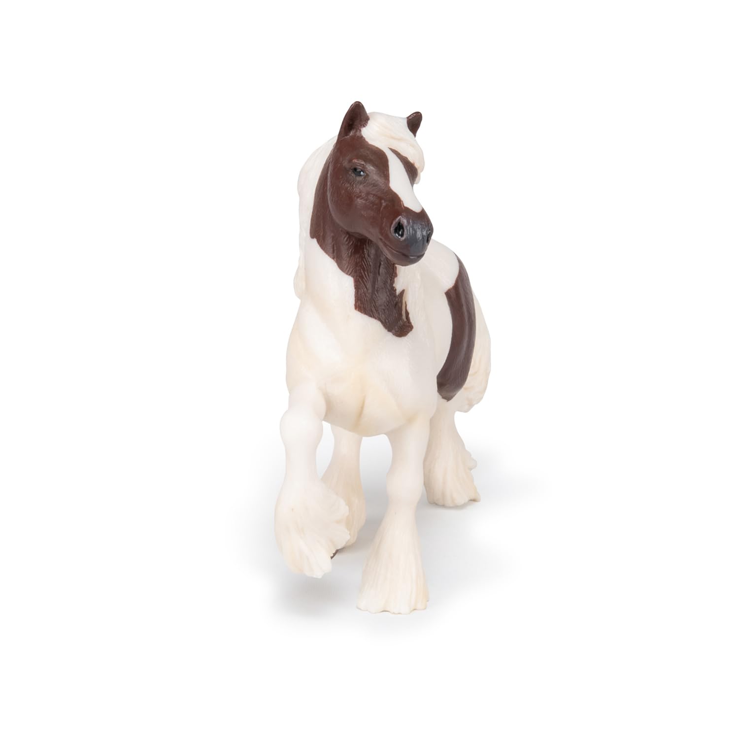 Papo - Realistic Bay Irish Cob Figure - Ages 3+ - Horses Collection - Creative Play Equestrian World - Gift Idea Toy for Girls and Boys