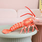 GracesDawn Plush Lobster Stuffed Animals, Australian Lobster Doll, Pillow, Plush Toys, Healing Animal Image that Fills People with Courage