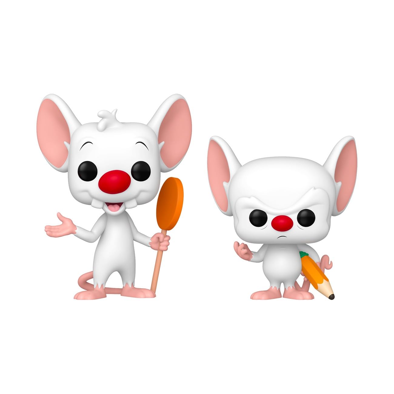 Funko Pop! Animation: Pinky & The Brain, 2-Pack - Collectable Vinyl Figure - Gift Idea - Official Merchandise - Toys for Kids & Adults - Cartoon Fans