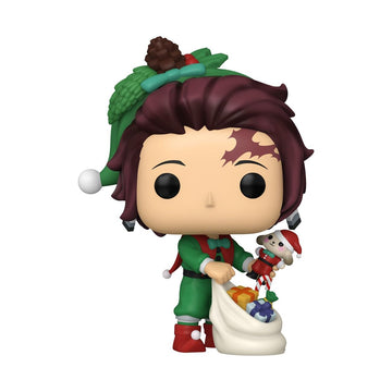 Funko Pop! Plus: Demon Slayer - Tanjiro Kamado - Holiday - Collectable Vinyl Figure - Gift Idea - Official Merchandise - Toys for Kids & Adults