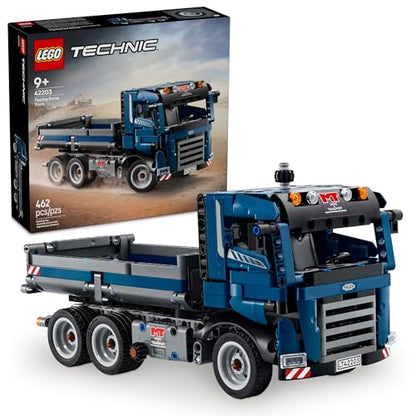 LEGO Technic Tipping Dump Truck Toy - Construction Truck Building Toy for Kids, Boys and Girls, Ages 9+ - Gift for Birthdays - W/Realistic Features
