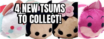 Just Play Mini Tsum Tsum 2.5" Plush Assortment, Set of 3, Random Characters