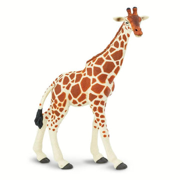 Safari Ltd. Reticulated Giraffe Figurine - Lifelike 7" Model Figure - Educational Toy for Boys, Girls, and Kids Ages 3Y+