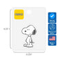 Peanuts® (Snoopy) 3-Pack Sticker Bundle - Waterproof Stickers for Water Bottles and Laptops
