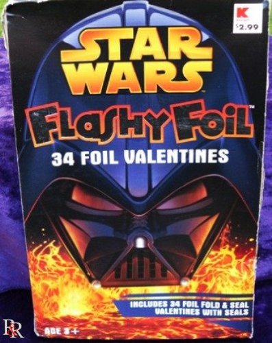 Star Wars Flashy Foil (34 Foil Valentines)
