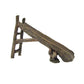 Treasure Gurus Miniature Wood Log Playground Slide Fairy Garden Landscape Decor Mini Outdoor Dollhouse Accessory