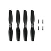 OMPHOBBY M2 EVO Parts Tail Blade Set Replacement Parts for OMPHOBBY M2 EVO RC Helicopters Rc Heli Accessories OSHM2320 (Black)