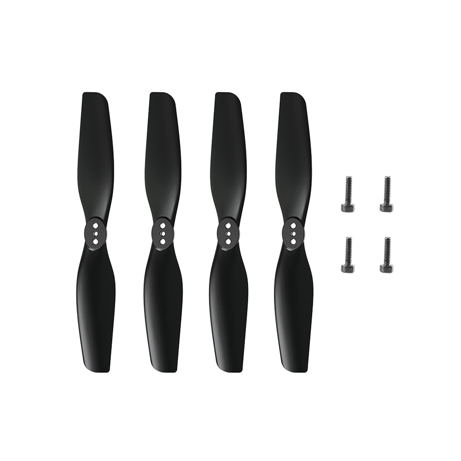 OMPHOBBY M2 EVO Parts Tail Blade Set Replacement Parts for OMPHOBBY M2 EVO RC Helicopters Rc Heli Accessories OSHM2320 (Black)