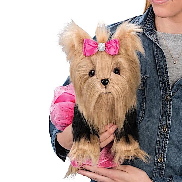 The Ashton-Drake Galleries Pampered Pooch Yorkie