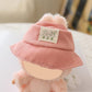HLIAZJM Clothes for Labubu Doll, 5 Pieces Set, Pink, Crochet, Fashion, Includes Hat, Sweater, Skirt, Camera Model, 2 Shoes, 15cm & 17cm Dolls