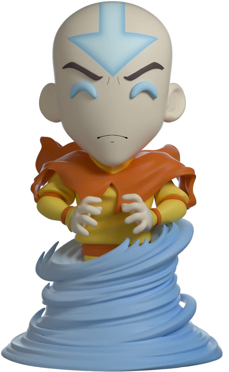 Youtooz Aang Vinyl Action Figure, Avatar State Transformation, 4.8"