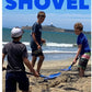 PUFFERFISH Sand Castle KIT - PRO-Quality Tools for Building Amazing Sand Castles, Including Bucket, Big Beach Shovel, and Super Scoop Made from