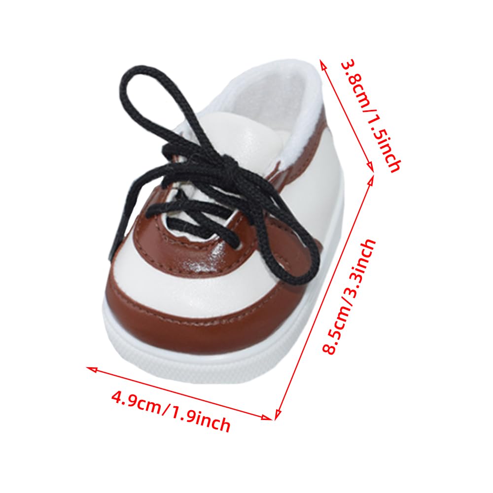 38cm Doll Dress-Up Shoes by niannyyhouse