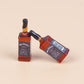 40Pcs Tiny Miniature Mini Whiskey Bottles Toys, 1:24 Dollhouse Kitchen Accessories Wine Decoration, Cute Wine Bottle Models for Fairy Garden Pub Bar