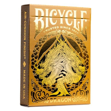 Bicycle Gold Dragon Foil Premium Playing Cards, 1 Deck