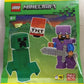 LEGO Minecraft: Steve Minifigure with Creeper and TNT - Ages 6+