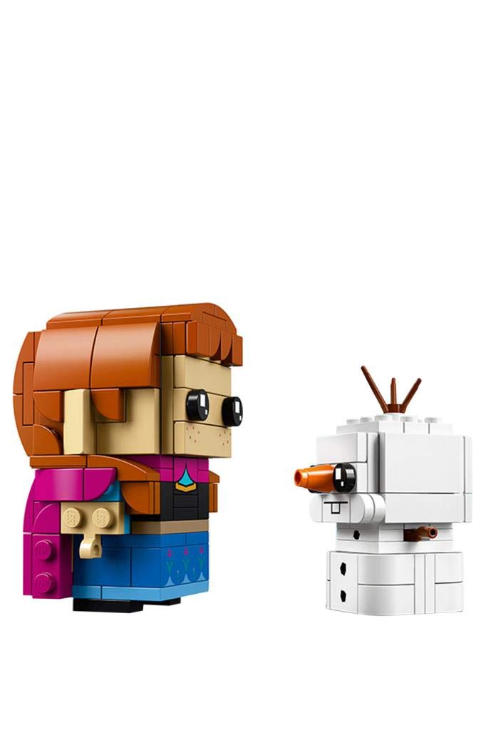 LEGO BrickHeadz Anna & Olaf Building Kit, Multicolor