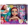 Disney Princess Shimmer Spa Ariel 8-inch Styling Head, 20-Pieces, Red Hair, Pretend Play, Kids Toys for Ages 3 Up by Just Play