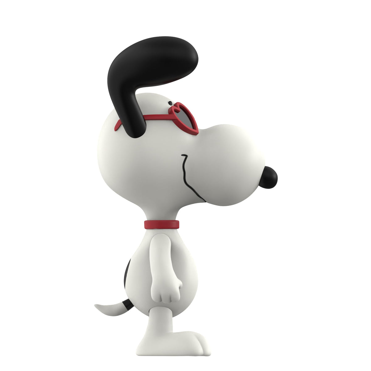 Super7 Reaction Figure Peanuts Snoopy (Heart Eyes) - 3.75" Peanuts Action Figure - Classic Cartoon Collectibles and Retro Toys