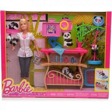Mattel Barbie Careers Panda Caretaker Playset