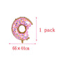 Halfway, Half Birthday Decorations,6 Month Old Decorations For Girl,Donut 1/2 Birthday?